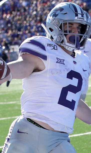 Five rushing touchdowns lead No. 22 Kansas State to 38-10 rout of Kansas